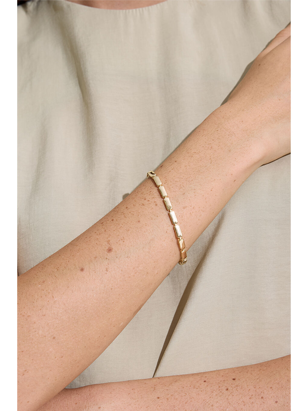 Sarı Rondıa Tamtur Bileklik Gold-1