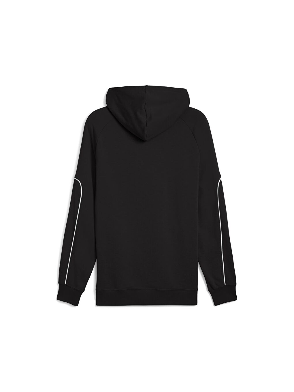 Siyah Sport Erkek Kapüşonlu Sweatshirt-5