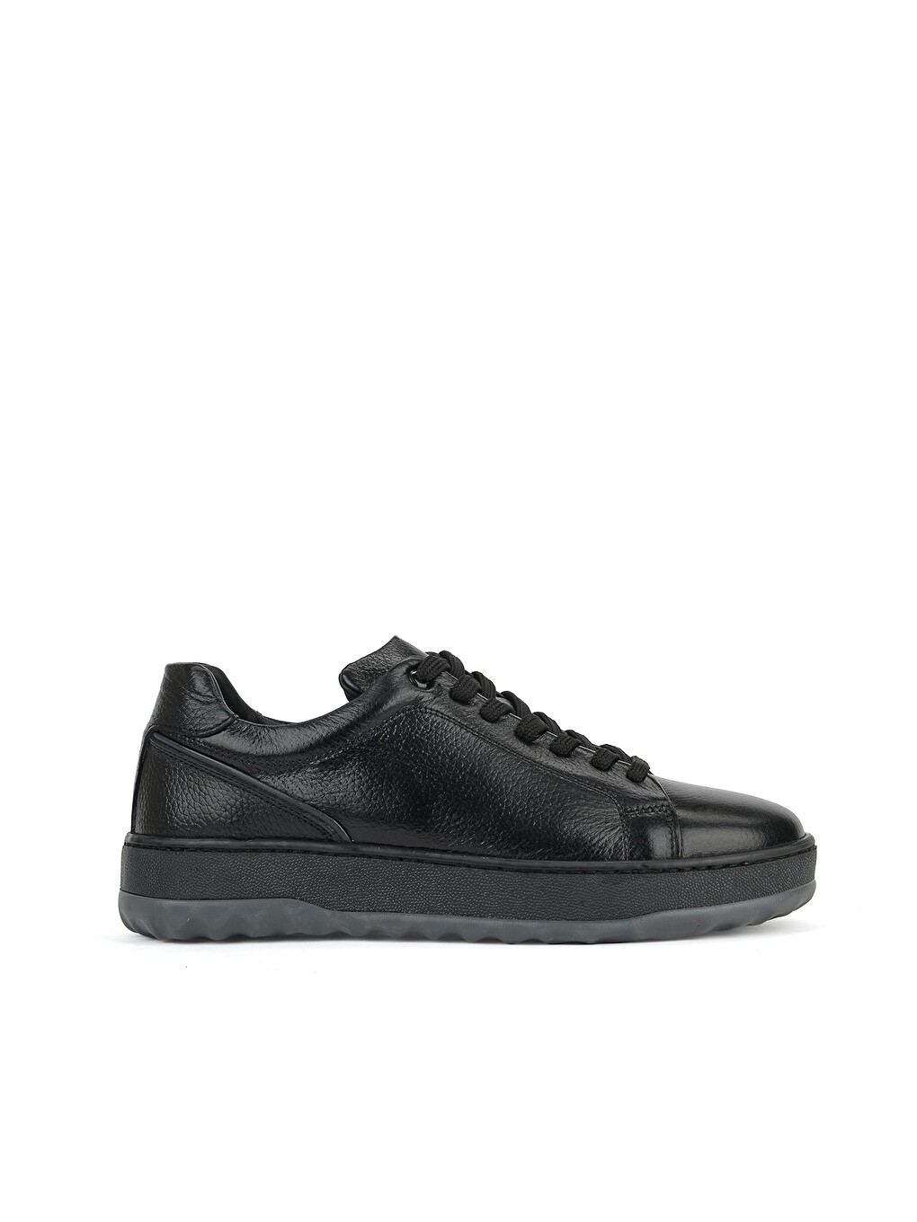 Erkek Hakiki Deri Sneaker 1631064zozy34 Siyah