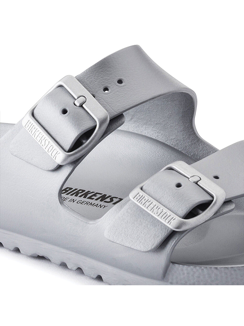Gri Kadın Terlik 1003491 Arızona Eva Bırkenstock Metallıc Sılver-3