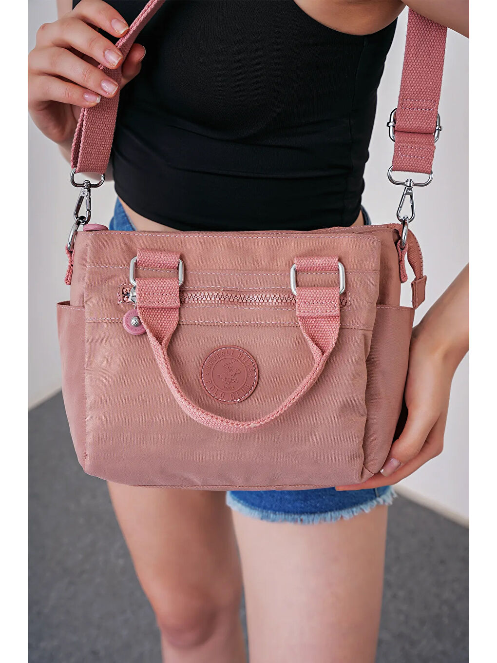 Pembe Kadın Omuz Çantası BHPC6007-5