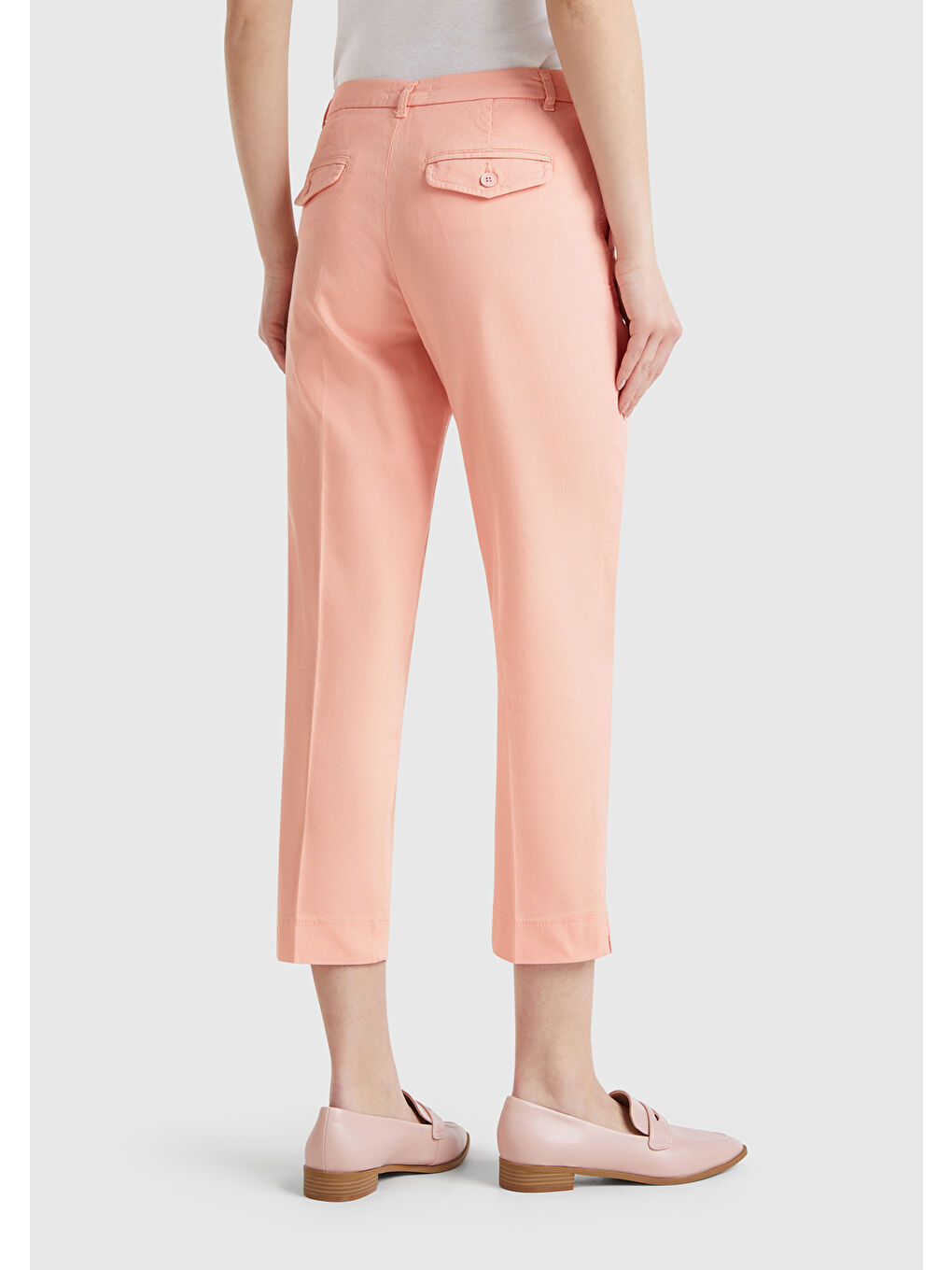 Kadın Pembe Mevsimlik Chino-2