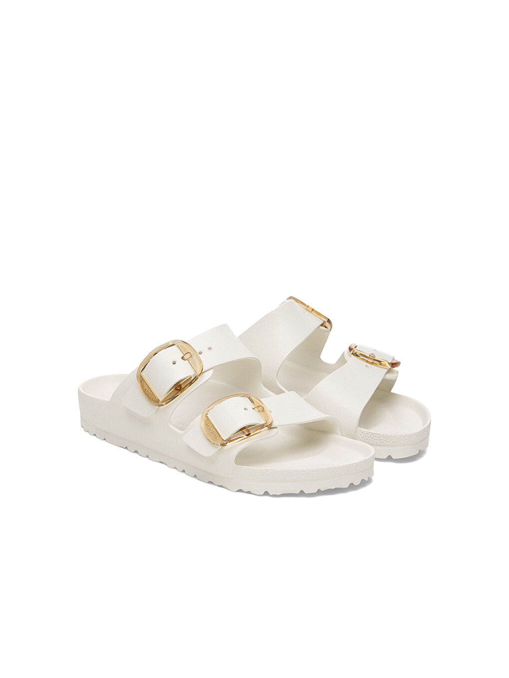 Beyaz Kadın Terlik 1029651 ARIZONA EVA BIG BUCKLE Eggshell-2