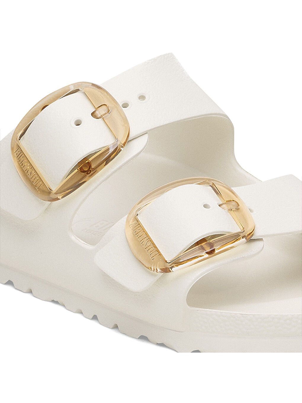 Beyaz Kadın Terlik 1029651 ARIZONA EVA BIG BUCKLE Eggshell-3
