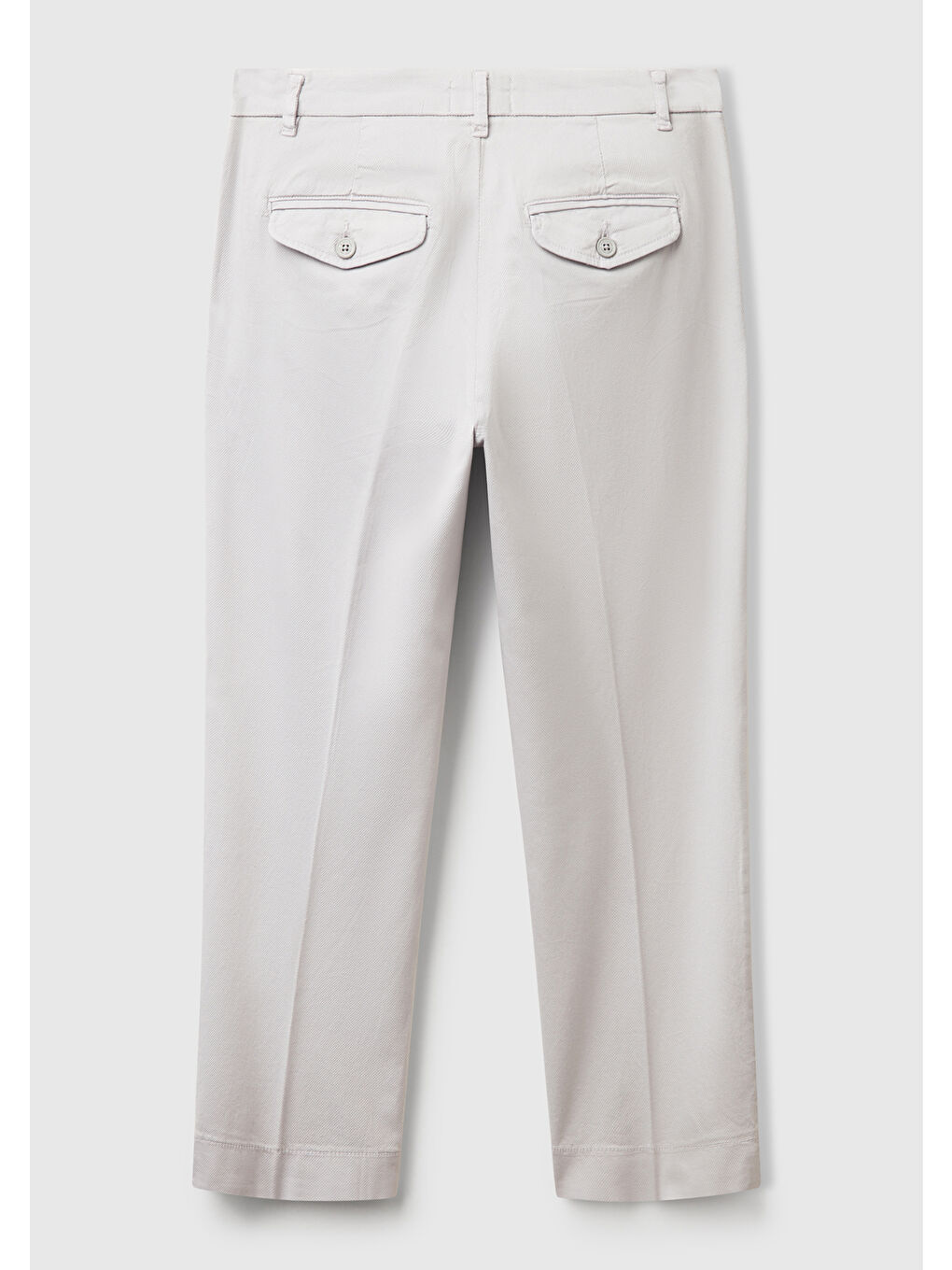 Kadın Gri Mevsimlik Chino Pantolon-3