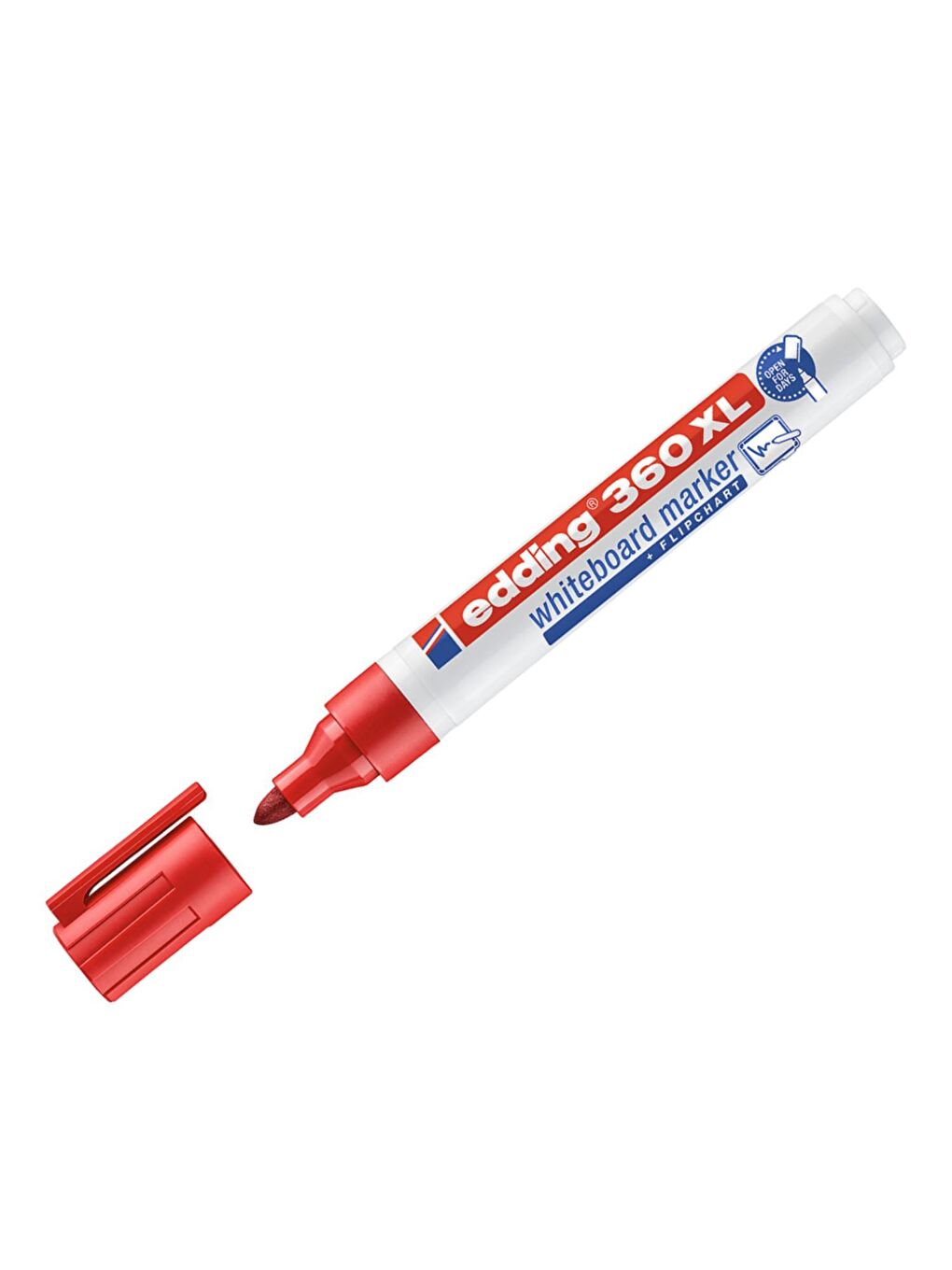 360 XL Doldurulabilir Beyaz Yazı Tahtası Kalemi 2 Siyah 2 Kırmızı 2 Mavi 6 Lı Set-1
