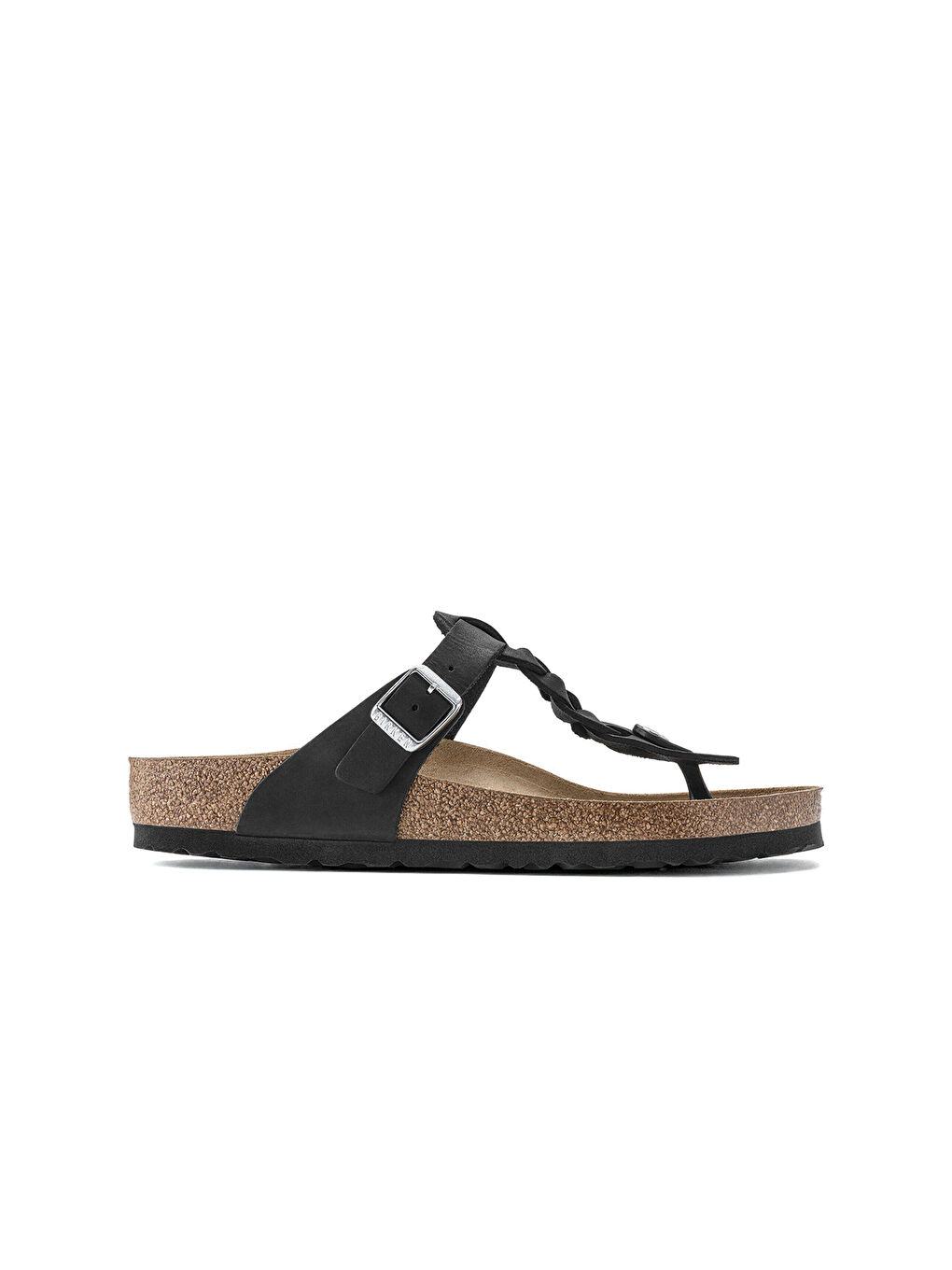 Siyah Kadın Terlik 1021349 GIZEH LEOI BRAIDED Black