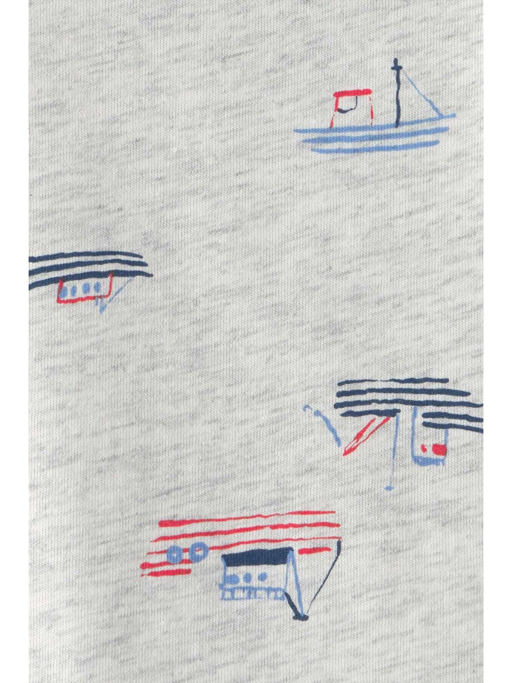 Erkek Bebek Salopet Set 3 Ay-24 Ay Mavi-4