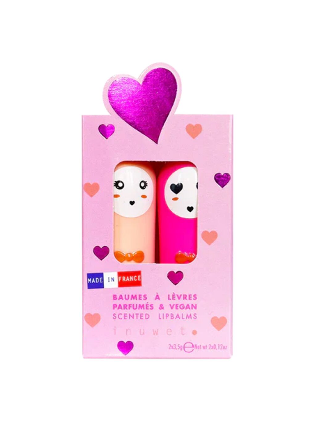 Carla 2'li Dudak Balmı Seti Vanilya Hindistan Cevizi ve Kiraz Aromalı