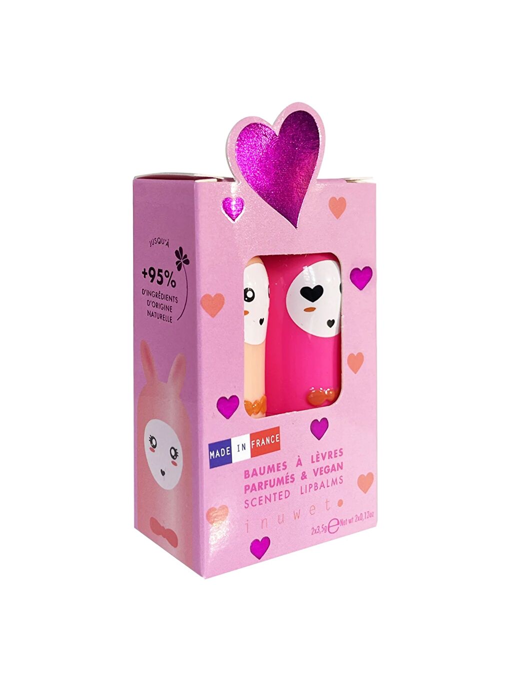 Carla 2'li Dudak Balmı Seti Vanilya Hindistan Cevizi ve Kiraz Aromalı-1