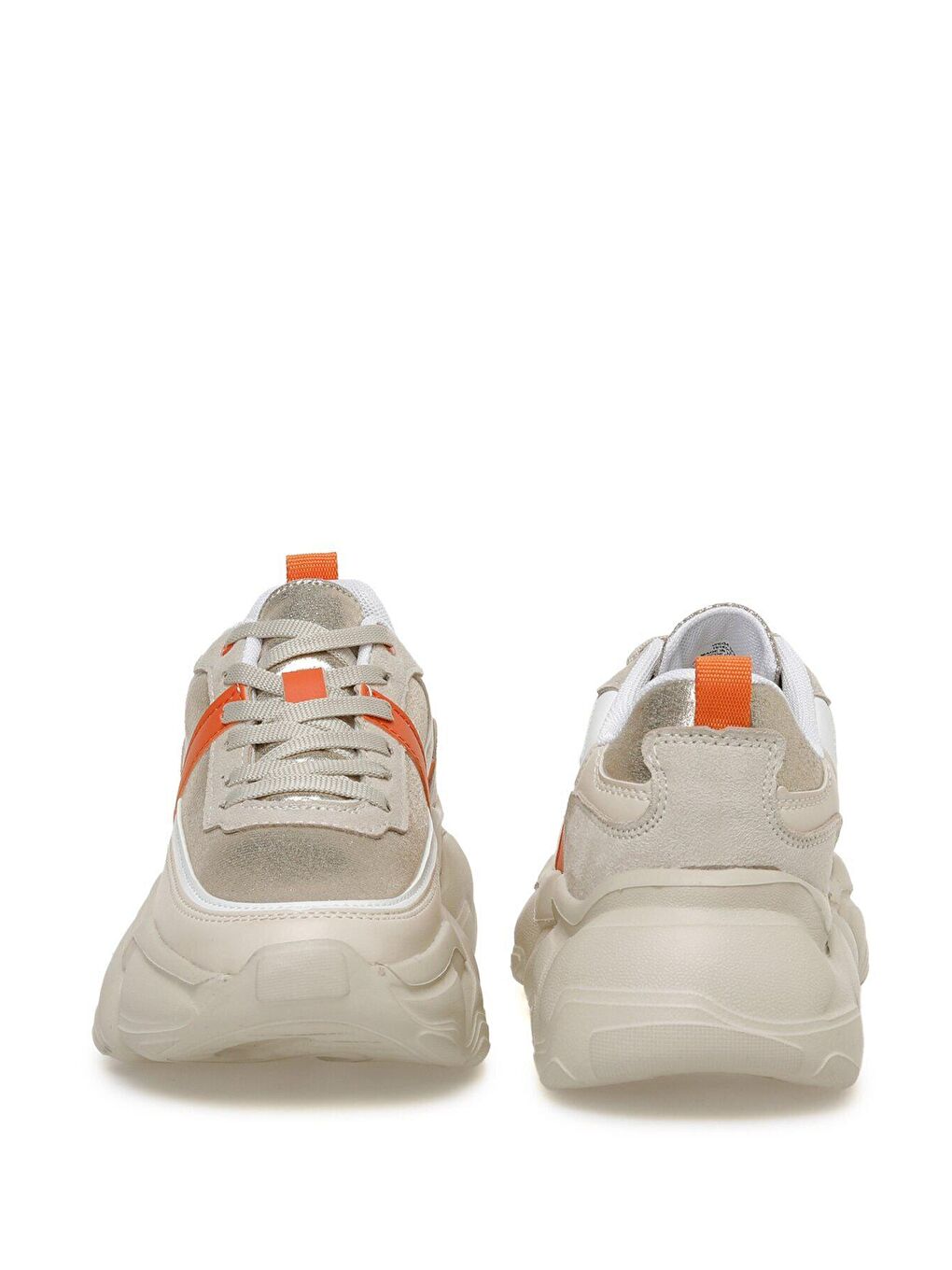 WEDA 3FX Bej Kadın Sneaker-4