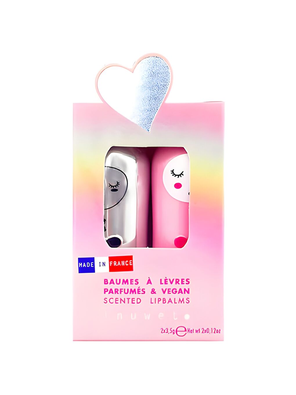 2'li Dudak Nemlendiricisi Seti Çilek ve Hindistan Cevizi Aromalı