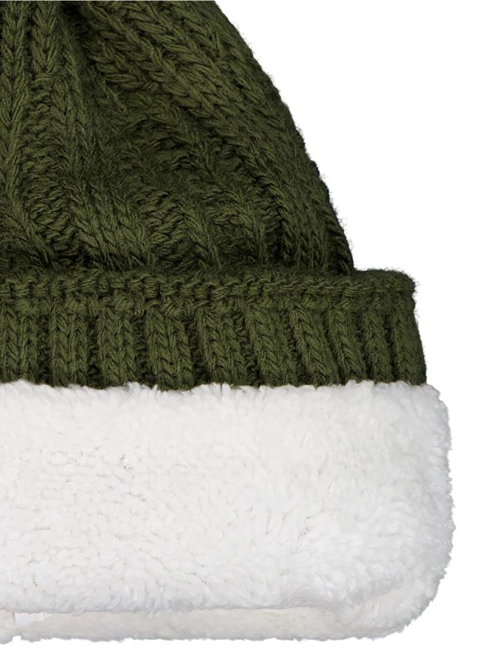 Boys 2-5 Yaş Atkı Bere Eldiven Set - Yeşil Standart-2