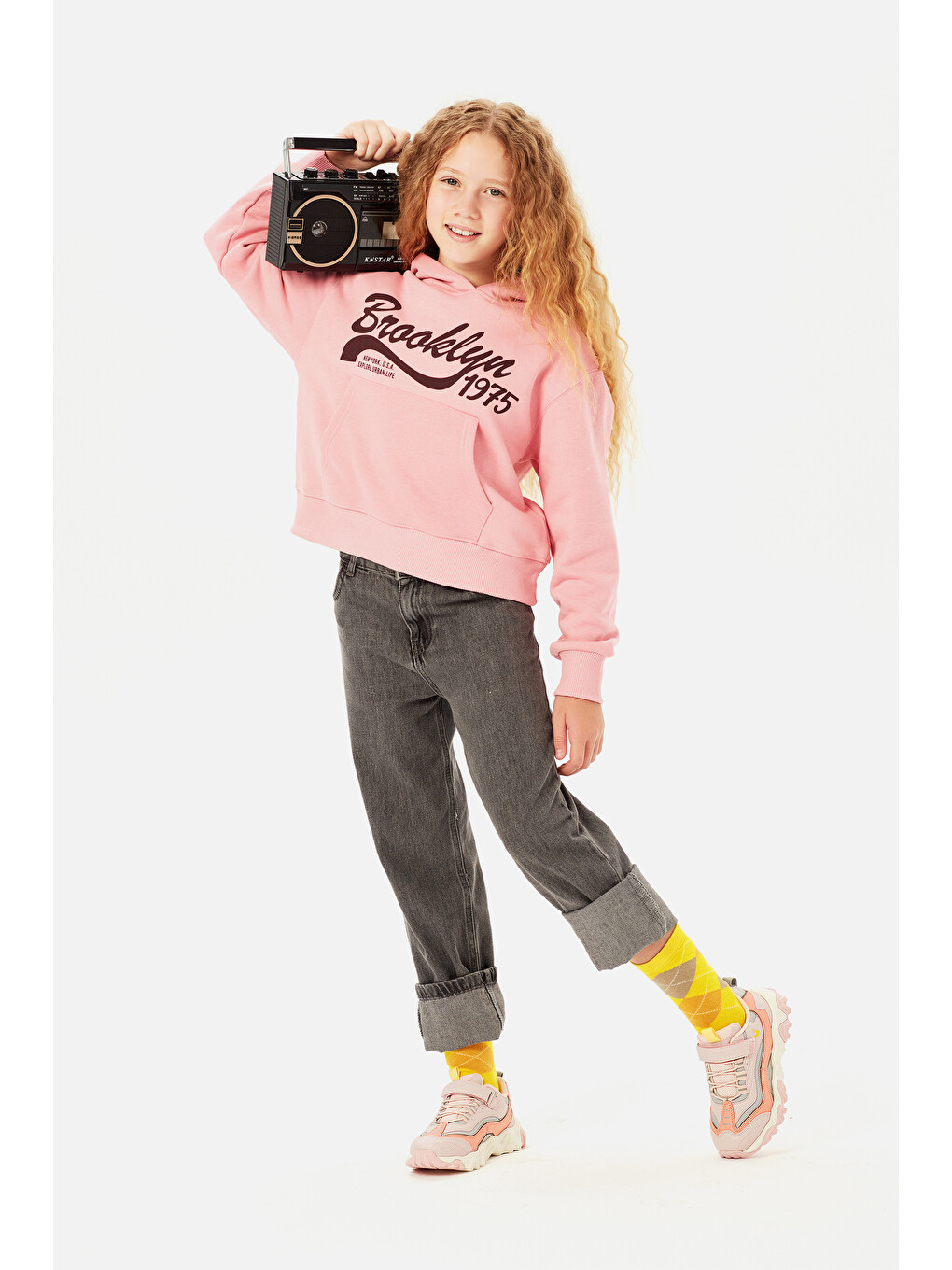 Pembe Pote Basic Kız Okul Öncesi Pudra Outdoor-2