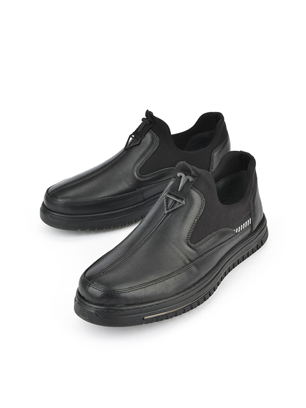 Erkek Hakiki Deri Ayakkabı 1531040ZK2402 Siyah