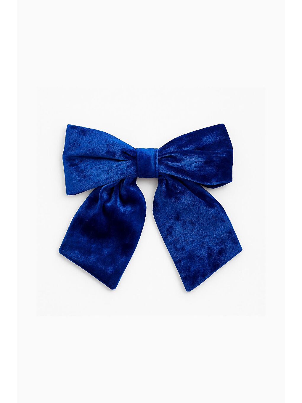 Mavi Kadife Fiyonk Toka-4