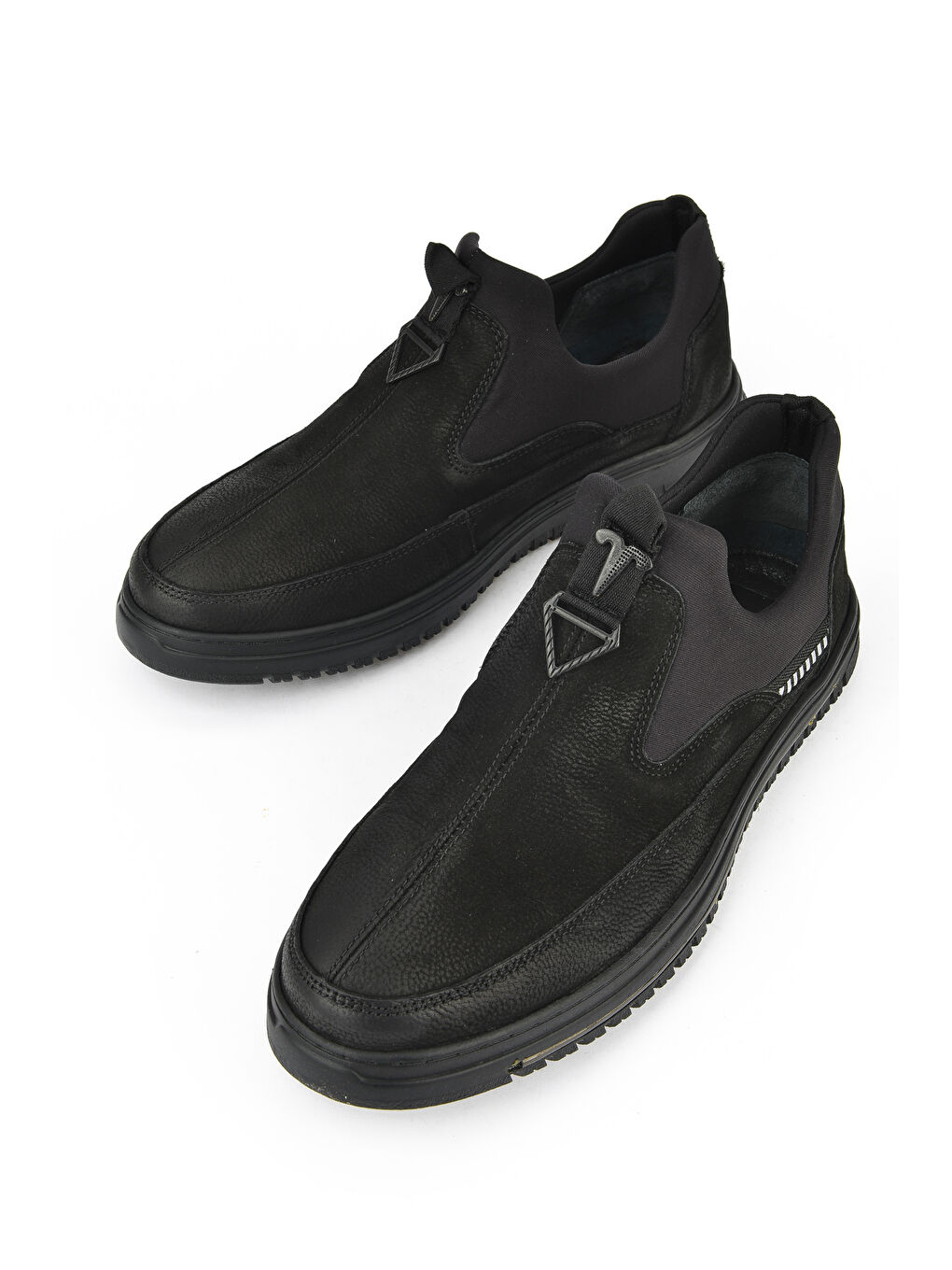Erkek Hakiki Deri Ayakkabı 1531040ZK24022 Siyah