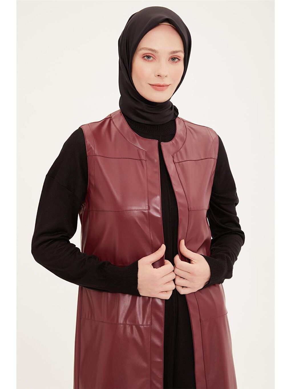 Yelek 22Kd3303 Bordo-2