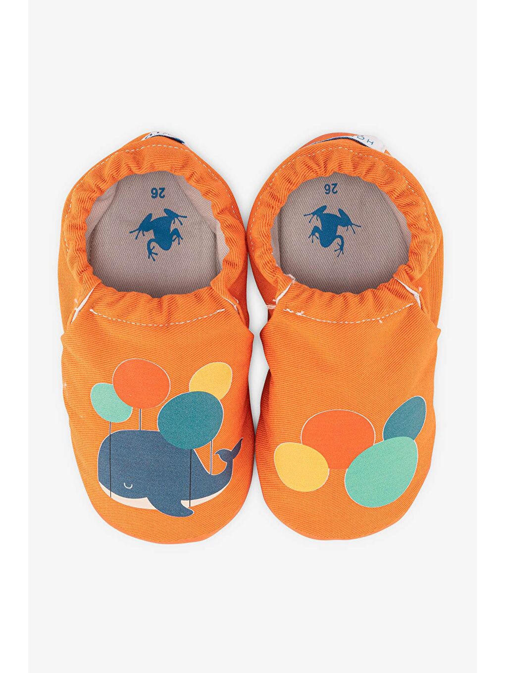 Turuncu Mobi Kid Hyper Şeker Portakalı Barefoot Akıllı Patik