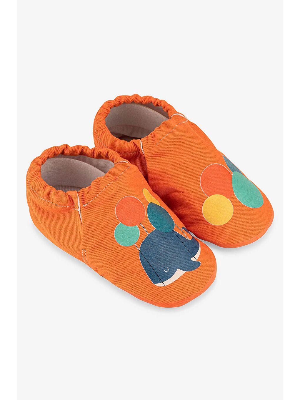 Turuncu Mobi Kid Hyper Şeker Portakalı Barefoot Akıllı Patik-2