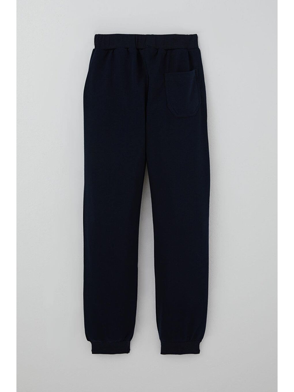 Erkek Çocuk Eşofman Altı Bağcık Aksesuarlı Cepli Lacivert (7-11 Yaş)-3