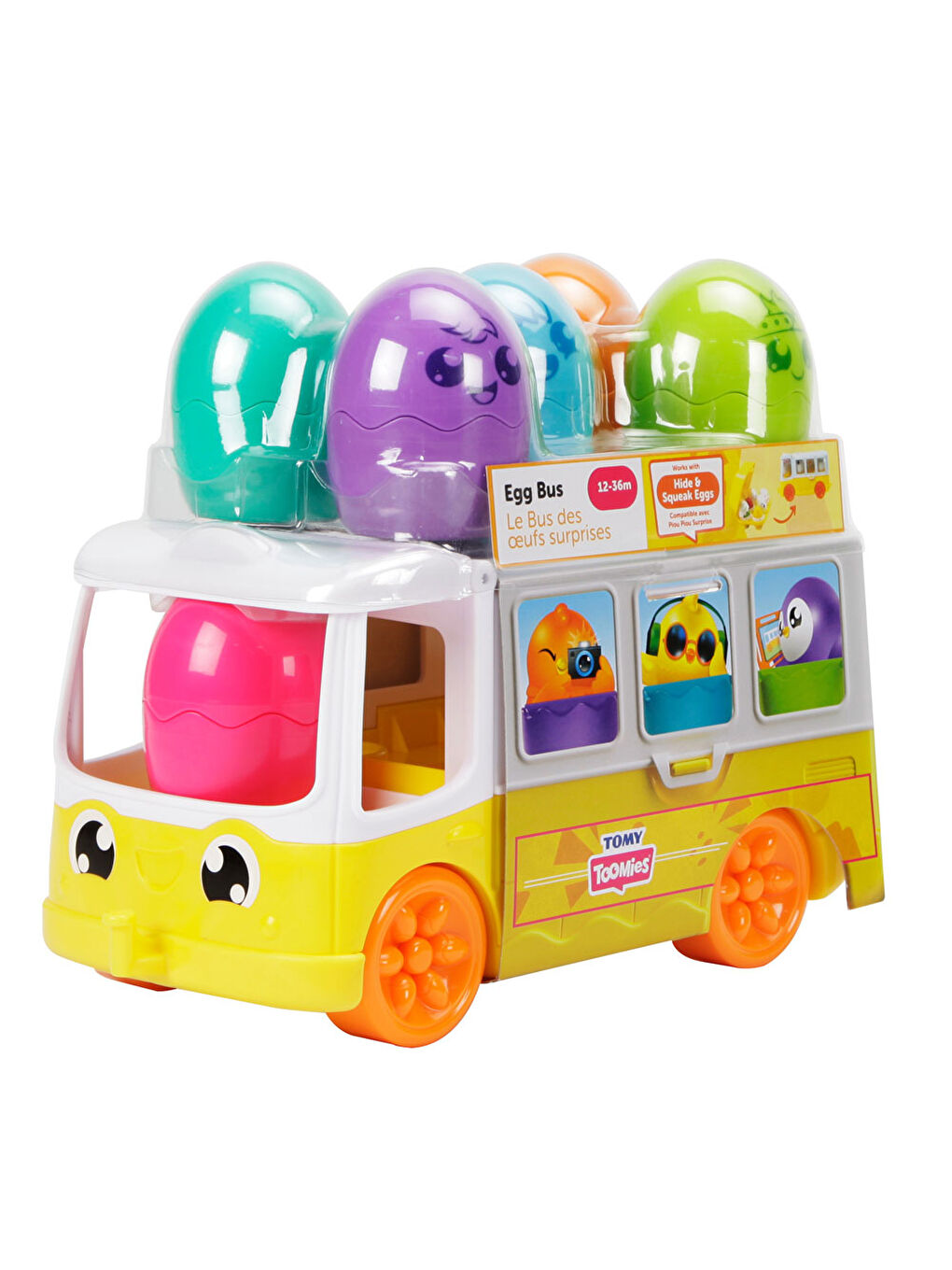 Tomy Renksiz Toomies Yumurta Otobüsü TPR73098