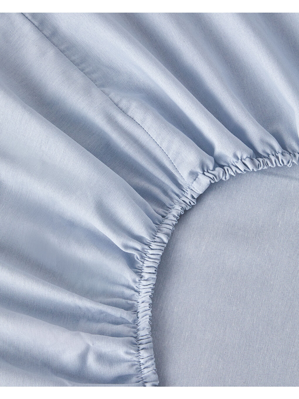 Natural Whirl Kolay Ütülenir Tek Kişilik Nevresim Takımı 160x220 cm Mavi - Bej-5