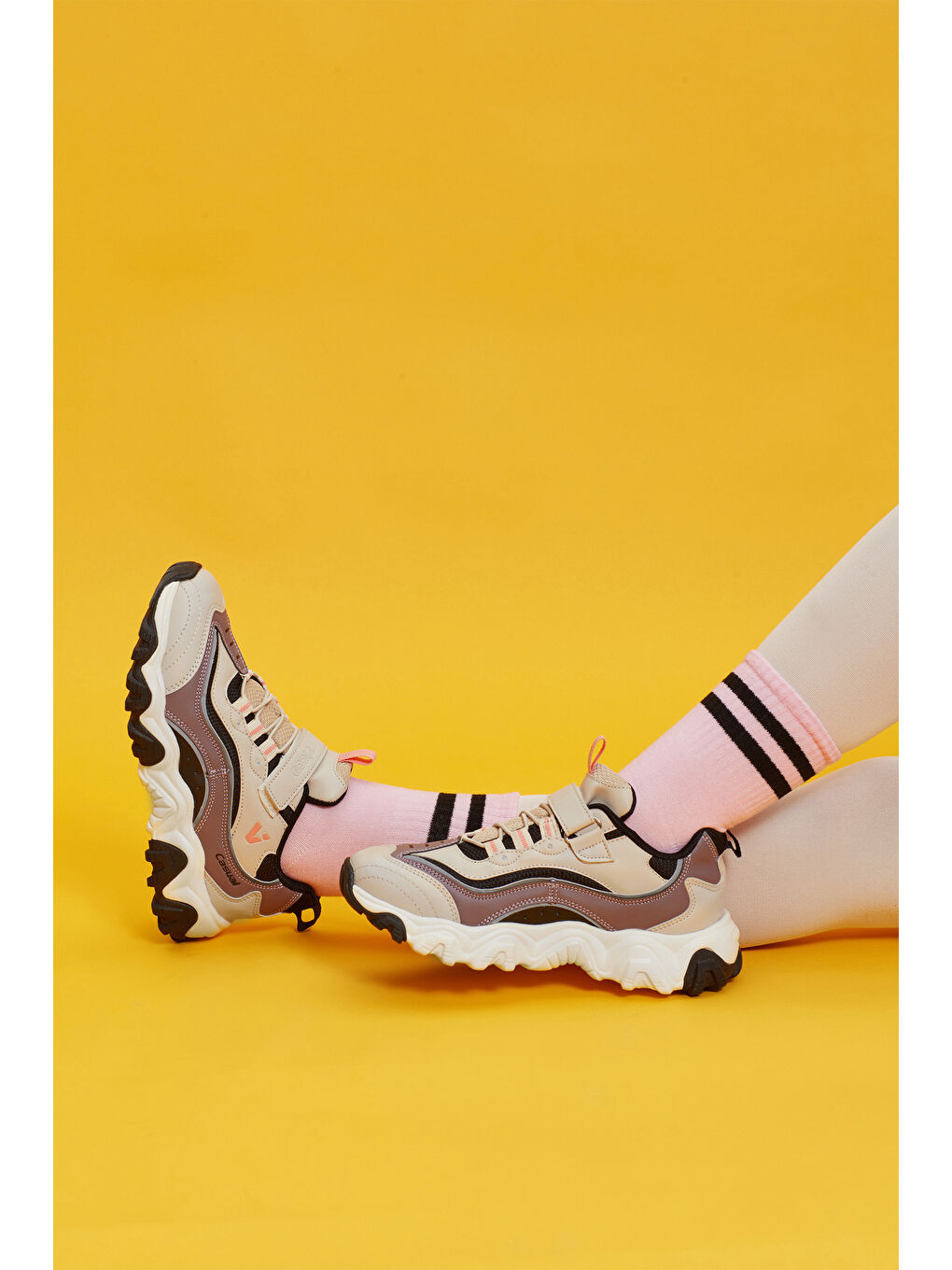 Pote Basic Kız Okul Öncesi Bej Outdoor-3