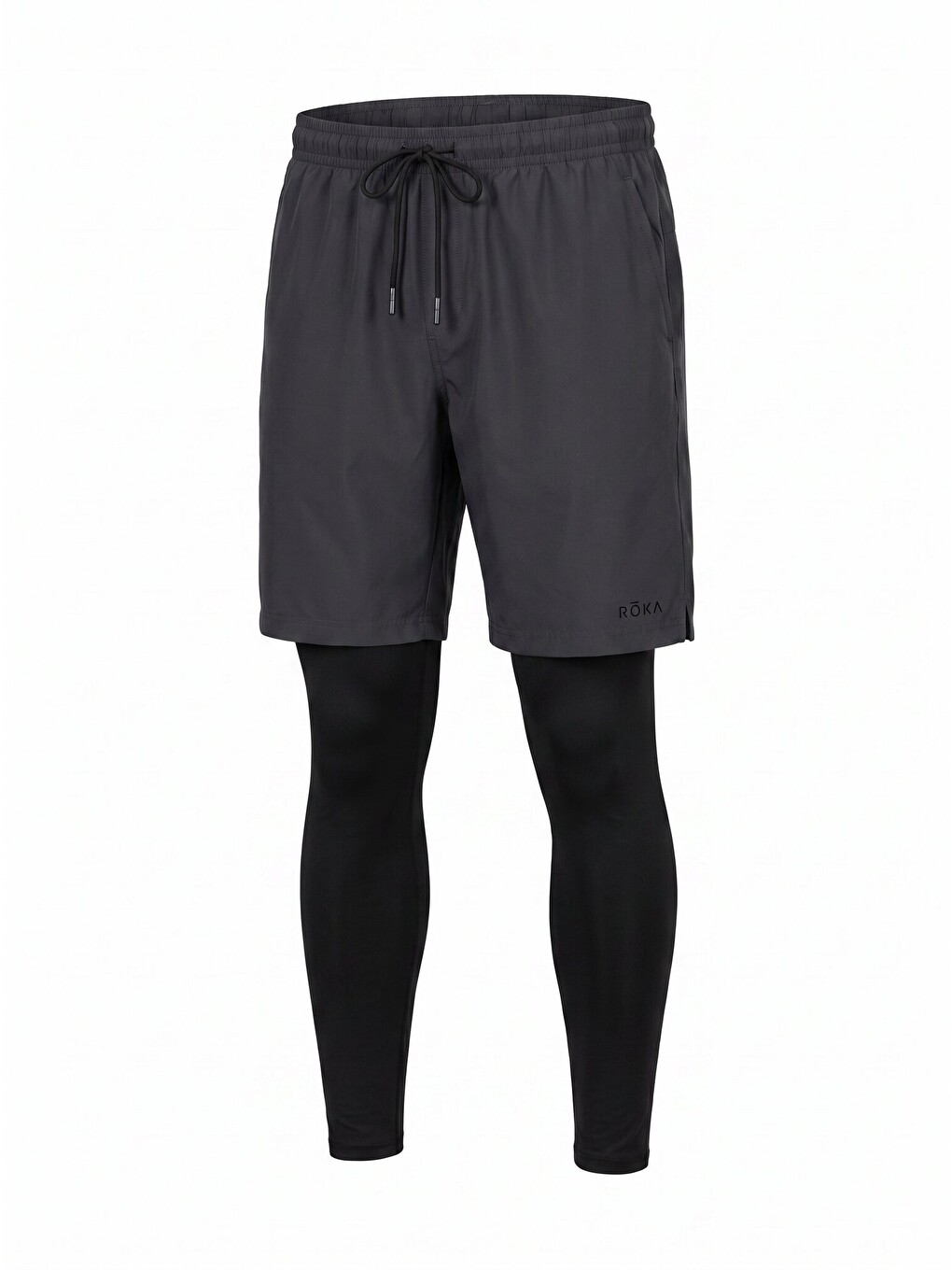 Erkek Taytlı Sporcu Şort Mayo Şort Rks-013 Siyah