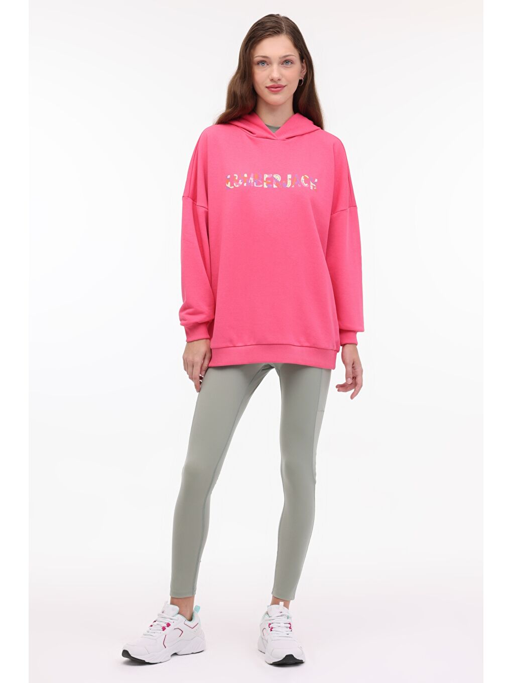 Lumberjack Pembe WL VENUS-YD 17MD1061 4PR SEKER PEMBE Kadın Sweatshirt - 1