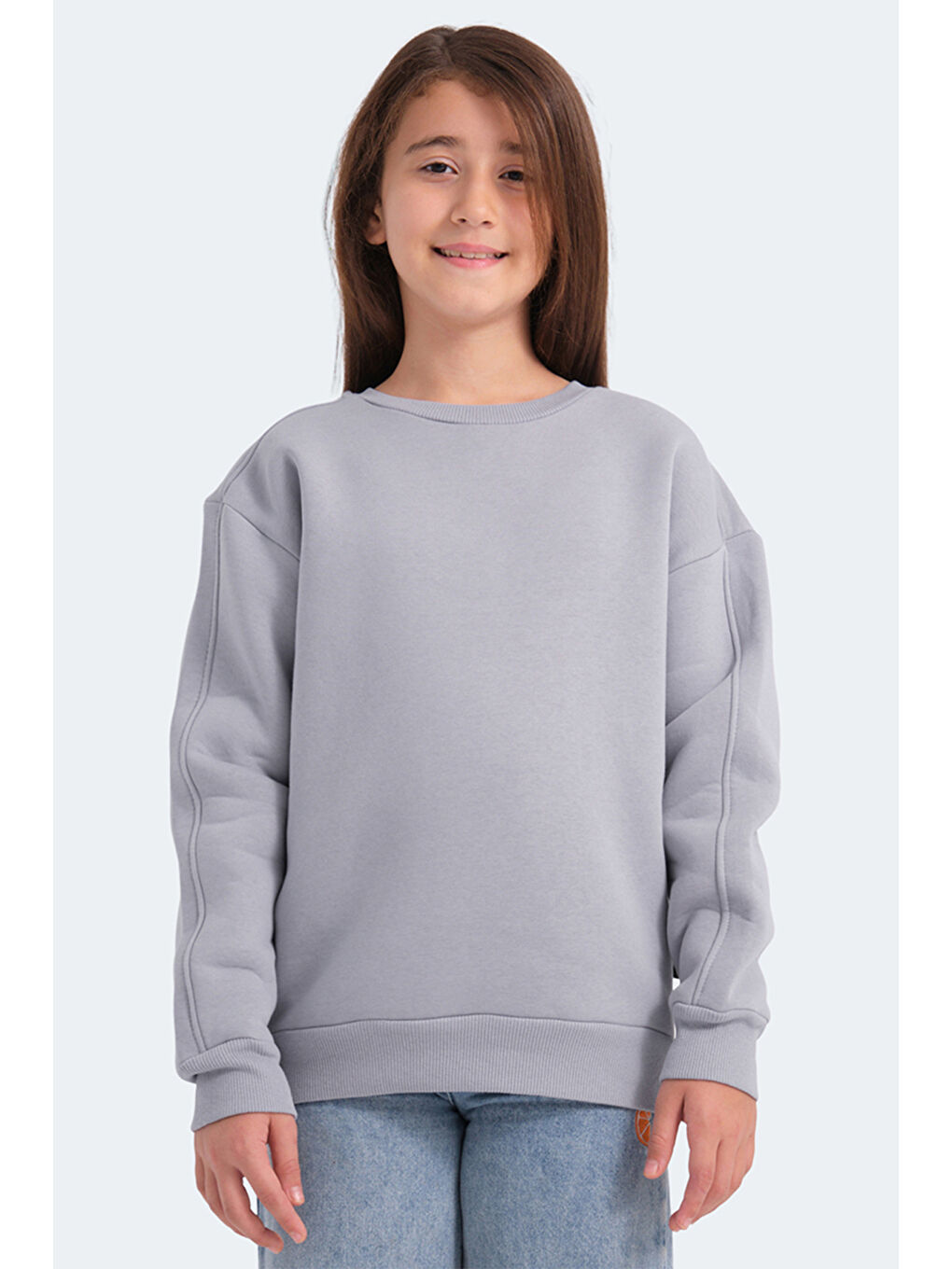 Karışık LOGAN 2 li set Unisex Çocuk Siyah -Taş Gri Sweatshirt-1