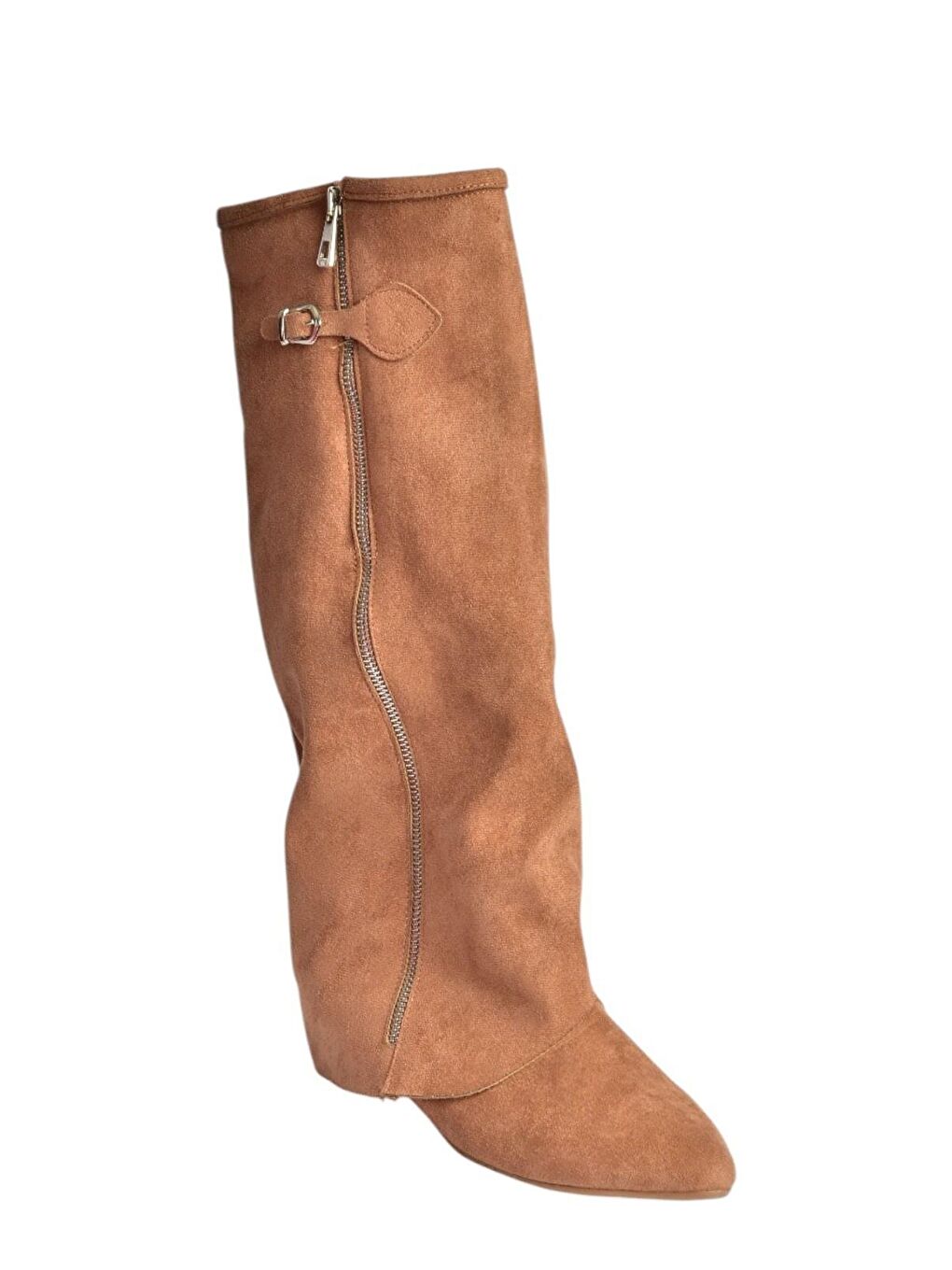 Kahverengi Taba Kadın Çizme V380526402-4