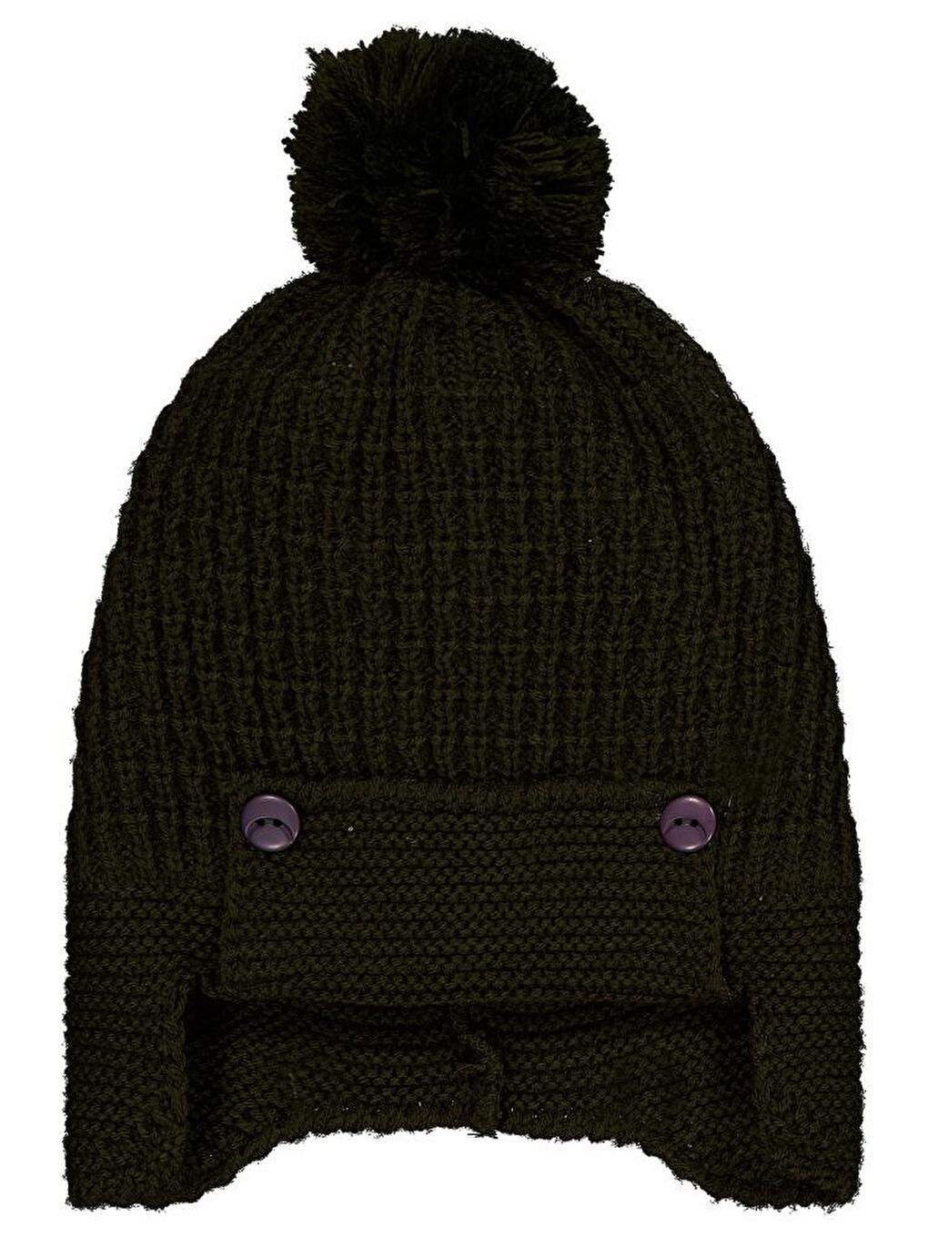 Baby 6-18 Ay Atkı Bere Eldiven Set - Yeşil Standart-1