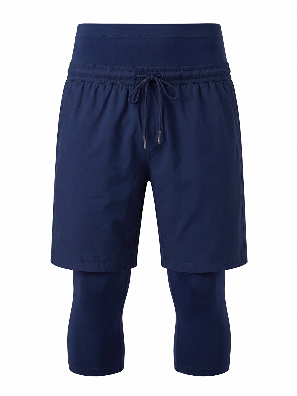 Erkek Taytlı Sporcu Şort Mayo Şort Rks-013 Lacivert