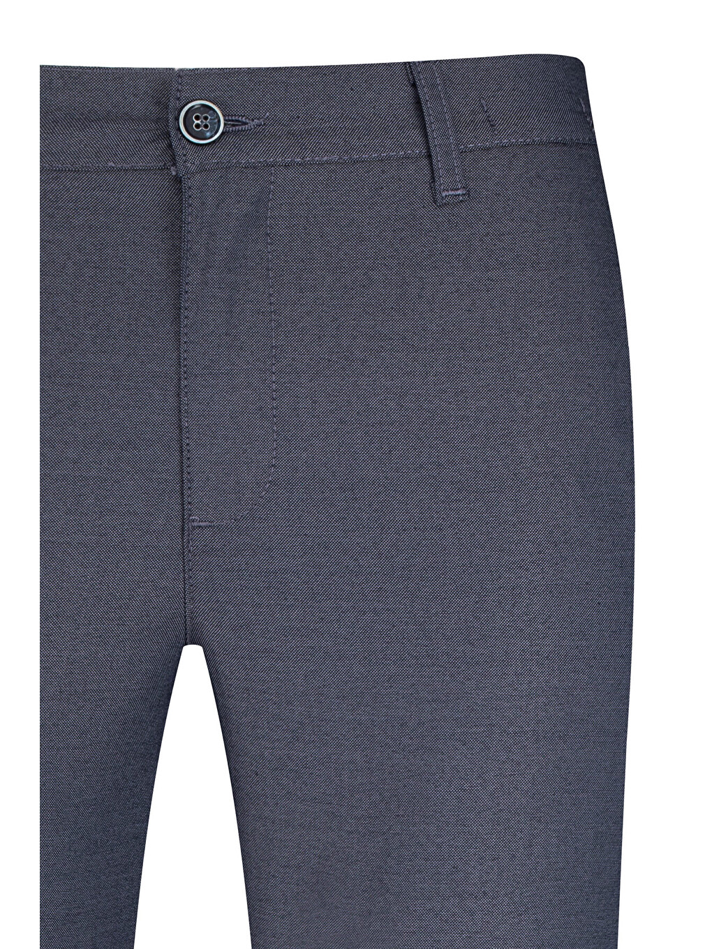 Lacivert Regular Fit Yandan Cepli Pamuklu Jogger Pantolon-1