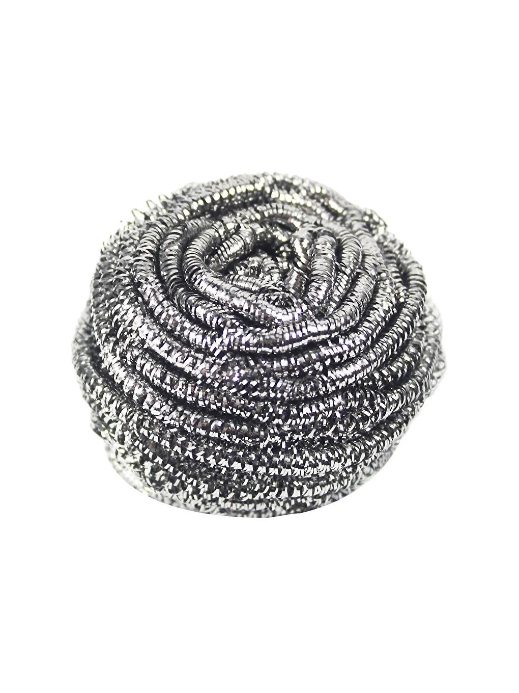 Gri %100 Paslanmaz Çelik Sürtme Bulaşık Ovma Teli 6 Adet-3