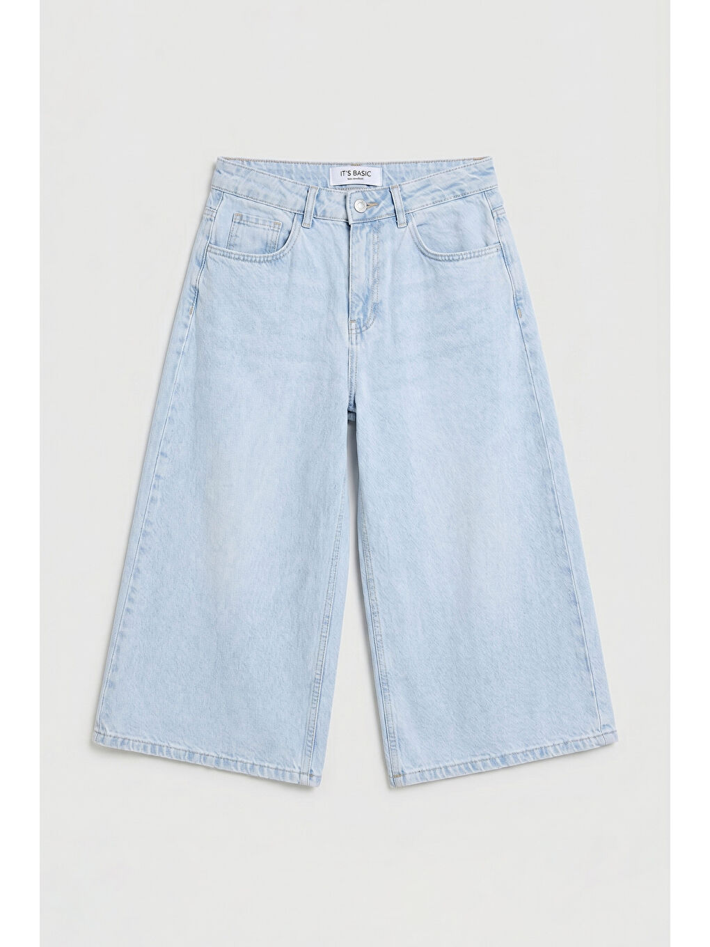 Mavi Kadın Ice 4s6-3 Süper Baggy Fit Maxi Boy Bermuda Denim Şort-5