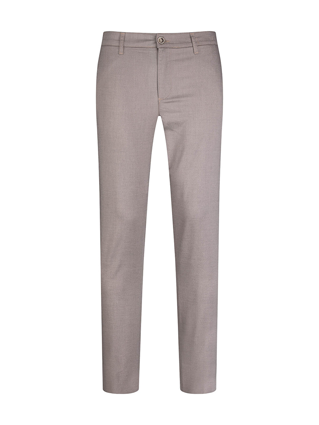 Bej Vizon Regular Fit Yandan Cepli Pamuklu Jogger Pantolon