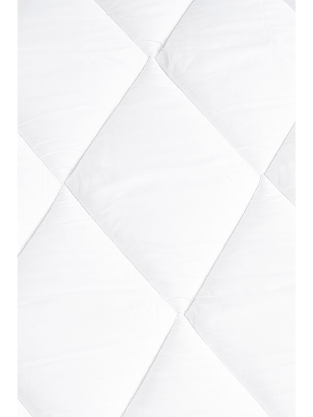 Optima Beyaz Kapitoneli Lastikli Yatak Pedi 200x200 Cm-5