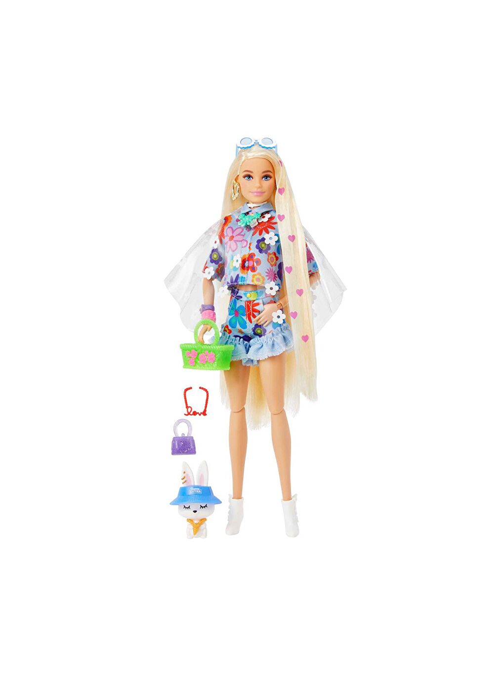 BARBIE Karışık Extra Mavi Etekli Bebek