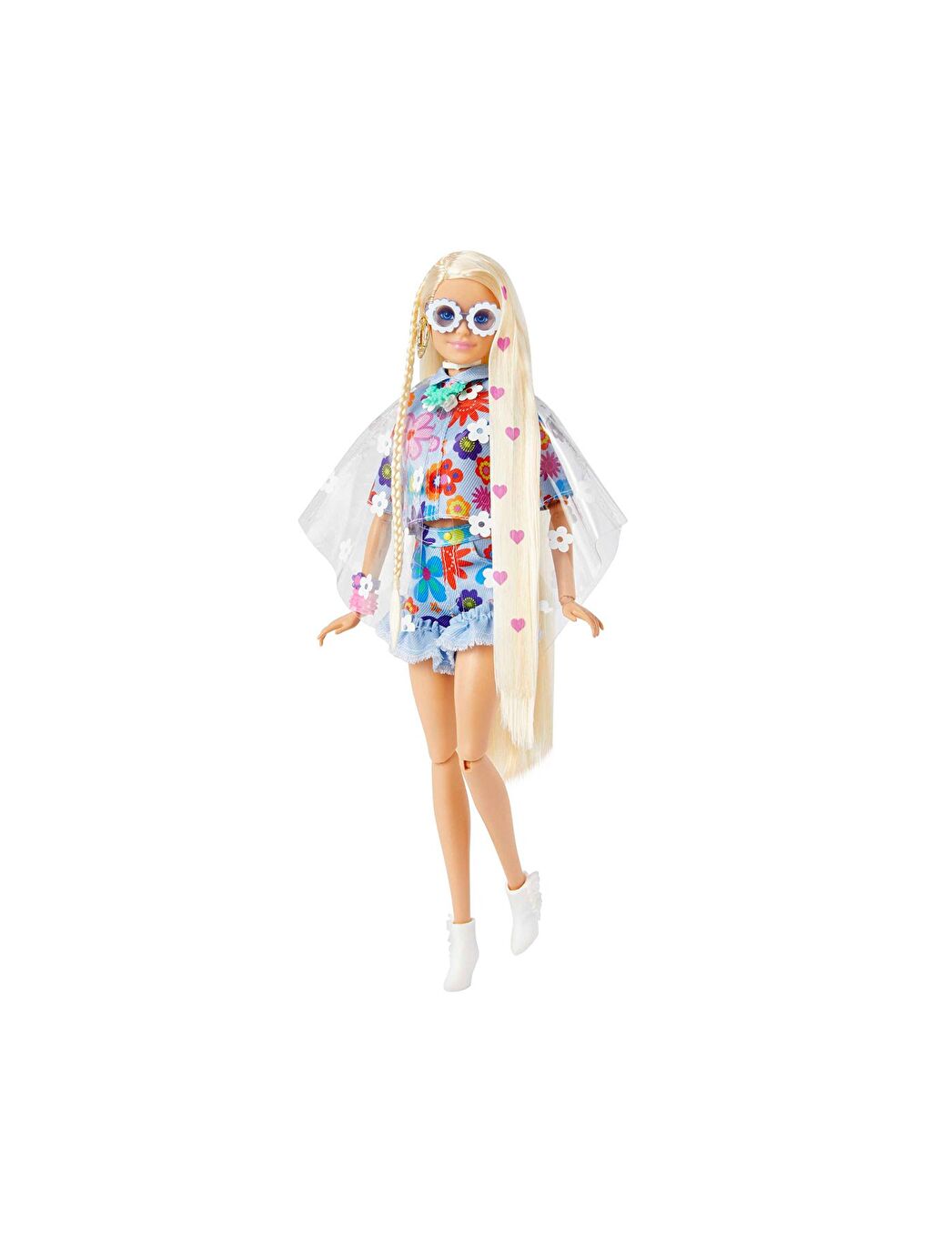 BARBIE Karışık Extra Mavi Etekli Bebek - 1