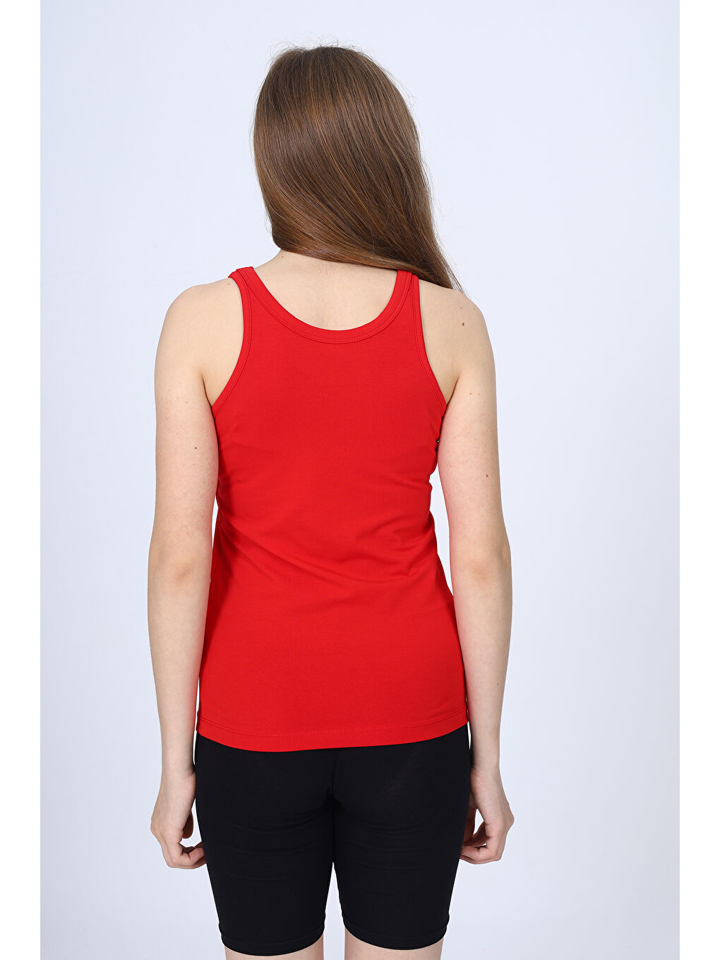 Kırmızı Kız Çocuk Atlet-3