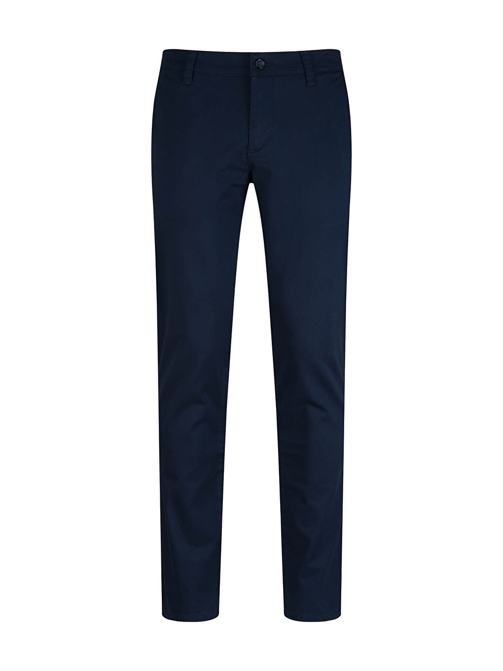 Lacivert Regular Fit Yandan Cepli Kanvas Pantolon