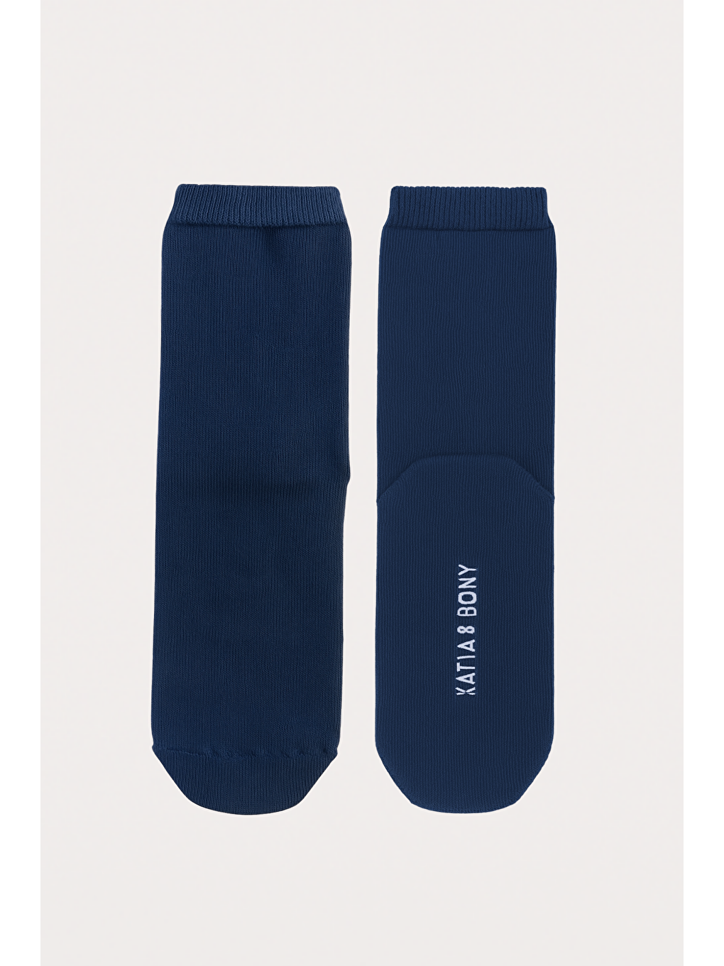 Çocuk Kedi Desenli 2'Li Kutulu Soket Çorap Mavi-3