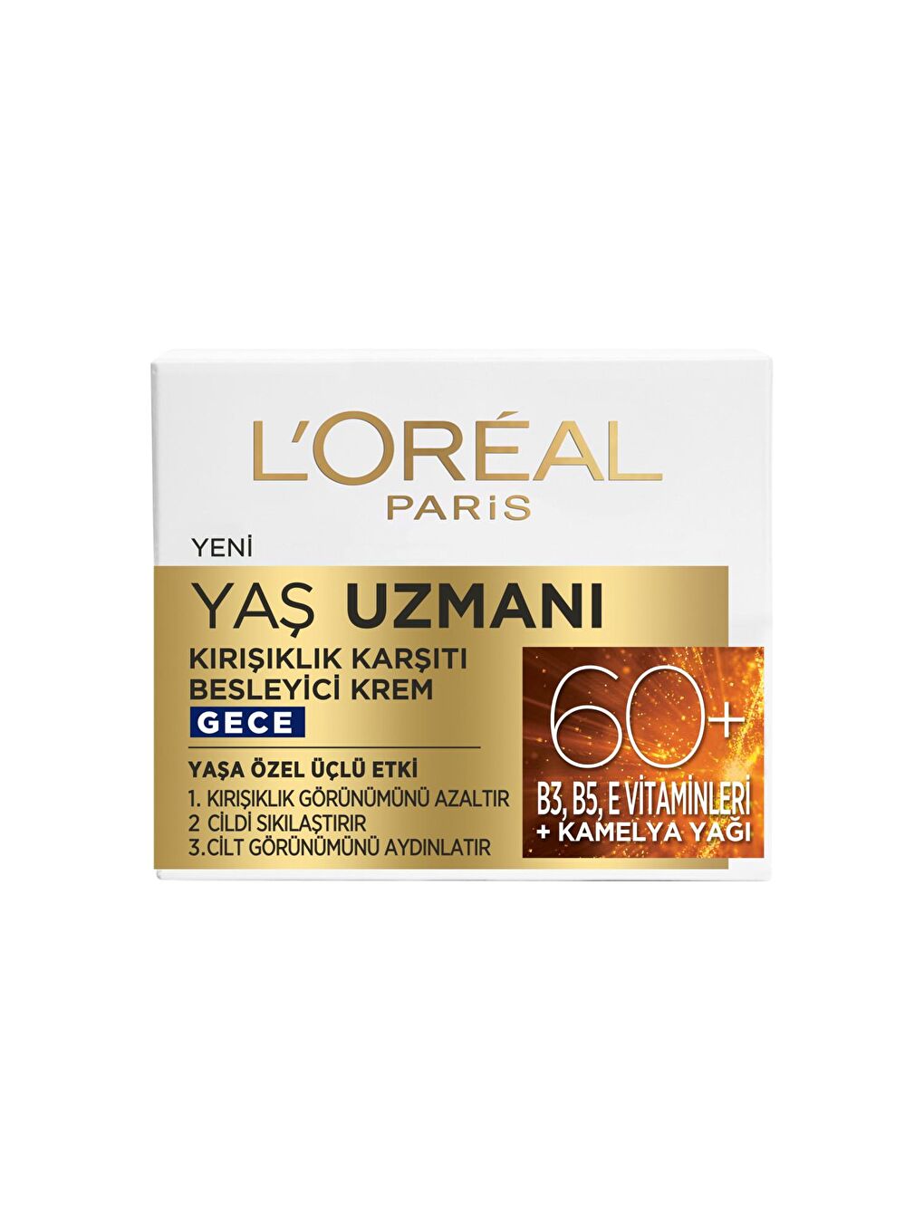 Yaş Uzmanı 60+ Kırışıklık Karşıtı Besleyici Gece Kremi-1