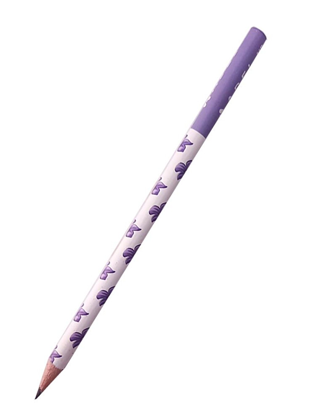 Kurşun Kalem 4 Adet Lavanta Hb Siyah Kurşun Kalem Lavanta Desenli Hb Kalem Yerli Üretim-2