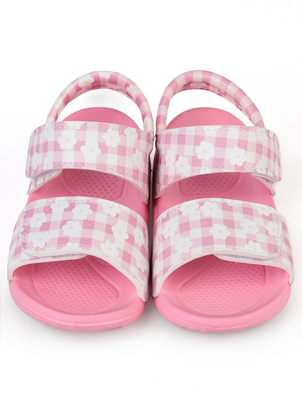 Girls Papatya Baskılı 26-32 Numara Sandalet - Pembe-1