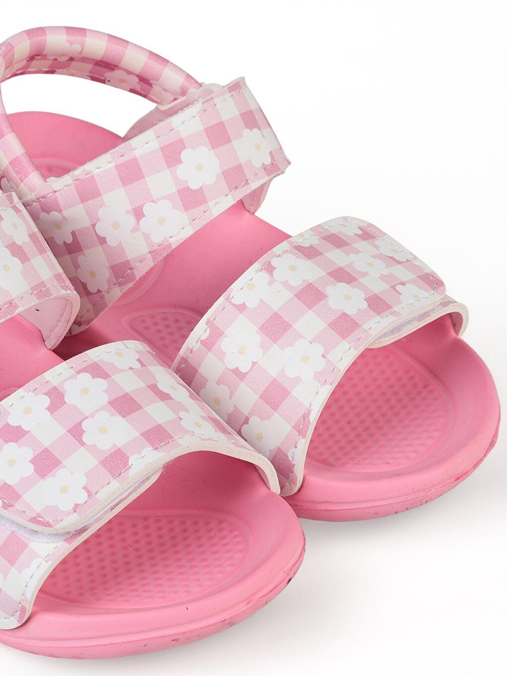 Girls Papatya Baskılı 26-32 Numara Sandalet - Pembe-2