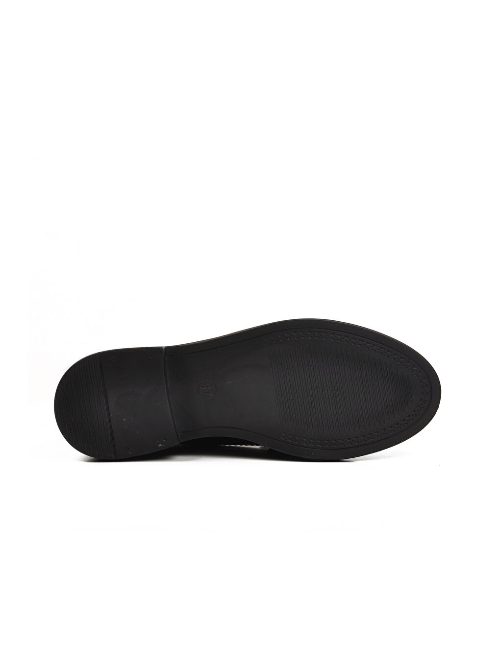 Siyah Rugan Kadın Taşlı Casual Ayakkabı 261161-4