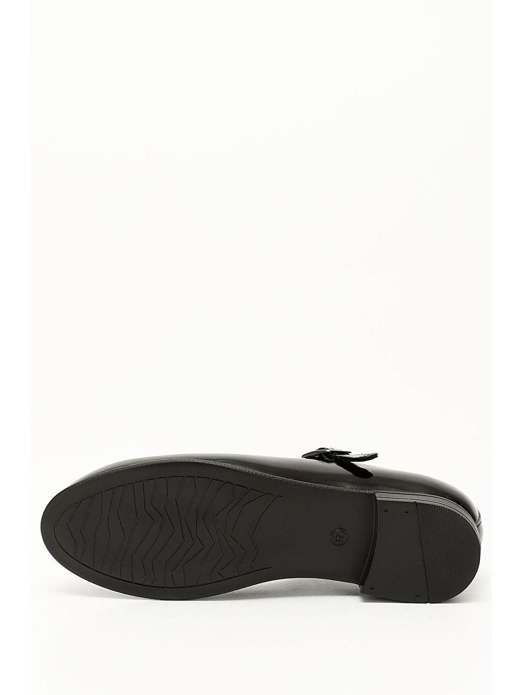 Kırmızı BAKIR-SİYAH  Hakiki Deri Yuvarlak Burun Kadın Babet 24245-3